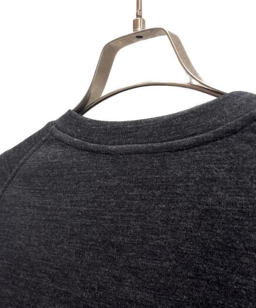 THE RERACS（ザ リラクス）THE RERACS (ザ リラクス) A-LINE SHORT RAGLAN SWEAT/プルオーバーシャツ チャコールグレー サイズ:38の古着・服飾アイテム