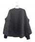 THE RERACS (ザ リラクス) A-LINE SHORT RAGLAN SWEAT/プルオーバーシャツ チャコールグレー サイズ:38：18000円