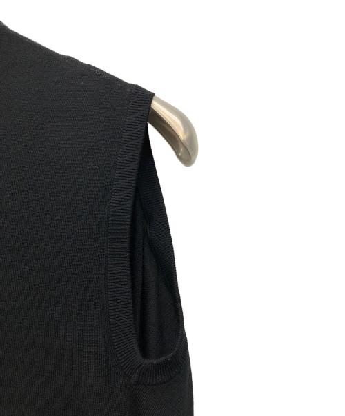 toteme（トーテム）toteme (トーテム) ノースリーブニットワンピース ブラック サイズ:Sの古着・服飾アイテム