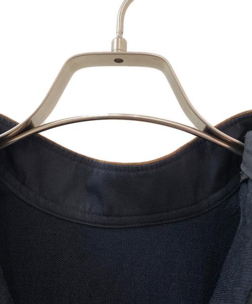 THE RERACS（ザ リラクス）THE RERACS (ザ リラクス) ノースリーブスタンドカラーワンピース ネイビー サイズ:38の古着・服飾アイテム