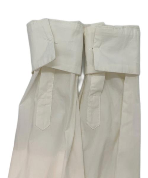 Salvatore Ferragamo（サルヴァトーレ フェラガモ）Salvatore Ferragamo (サルヴァトーレ フェラガモ) シャツワンピース ホワイト サイズ:SIZE 38の古着・服飾アイテム