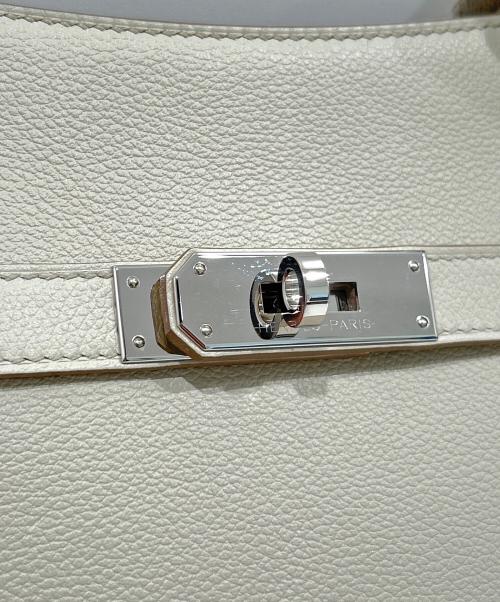 HERMES（エルメス）HERMES (エルメス) Jypsière Mini ジプシエール ミニ/エバーカラー/シルバー金具/べトン/B刻印:2023年製 ベトン サイズ:ミニ/Miniの古着・服飾アイテム