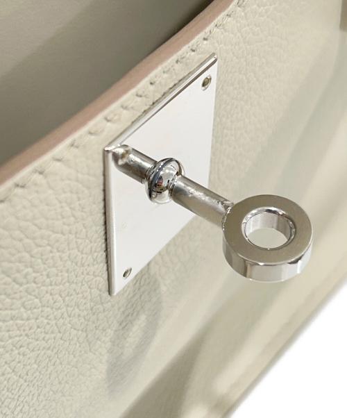 HERMES（エルメス）HERMES (エルメス) Jypsière Mini ジプシエール ミニ/エバーカラー/シルバー金具/べトン/B刻印:2023年製 ベトン サイズ:ミニ/Miniの古着・服飾アイテム