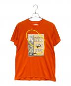 Maison Margielaメゾンマルジェラ）の古着「プリントTシャツ」｜オレンジ