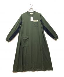 AVIREX（アヴィレックス）の古着「DIFFERENT FABRICS FATIGUE DRESS」｜グリーン