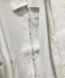 中古・古着 Power Of The White SHIRT Yohji Yamamoto (パワーオブザホワイトシャツヨウジヤマモト) CELLULOSE LAWN OPEN COLLAR RIBBON SHIRT ホワイト サイズ:3：40000円
