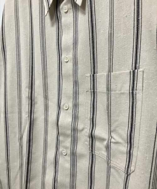 Y's….（ワイズビー）Y's…. (ワイズビー) ストライプシャツ ベージュ サイズ:3の古着・服飾アイテム
