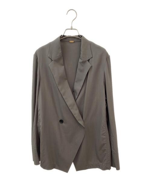 MUSE de Deuxieme Classe（ミューズ ドゥーズィエム クラス）MUSE de Deuxieme Classe (ミューズ ドゥーズィエム クラス) SPWOOL シャツジャケット グレー サイズ:Freeの古着・服飾アイテム