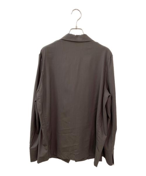 MUSE de Deuxieme Classe（ミューズ ドゥーズィエム クラス）MUSE de Deuxieme Classe (ミューズ ドゥーズィエム クラス) SPWOOL シャツジャケット グレー サイズ:Freeの古着・服飾アイテム