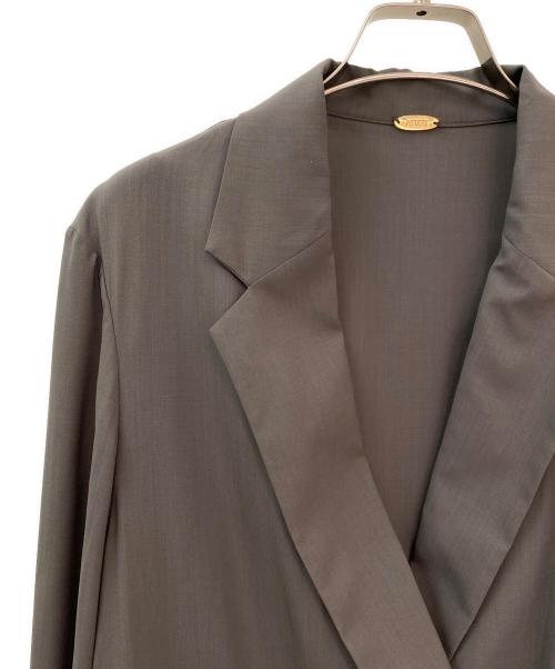 MUSE de Deuxieme Classe（ミューズ ドゥーズィエム クラス）MUSE de Deuxieme Classe (ミューズ ドゥーズィエム クラス) SPWOOL シャツジャケット グレー サイズ:Freeの古着・服飾アイテム