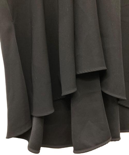 ENFOLD（エンフォルド）ENFOLD (エンフォルド) SLEEVE-LAYERED PULLOVER ブラック×ホワイト サイズ:38の古着・服飾アイテム