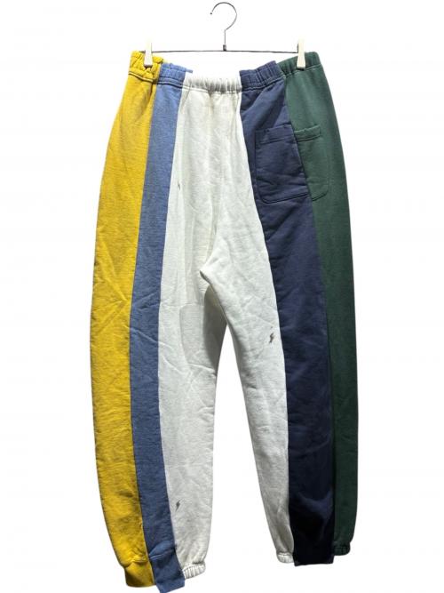 Maison MIHARA YASUHIRO（メゾン ミハラ ヤスヒロ）Maison MIHARA YASUHIRO (メゾン ミハラ ヤスヒロ) ドッキングスウェットパンツ イエロー サイズ:46の古着・服飾アイテム