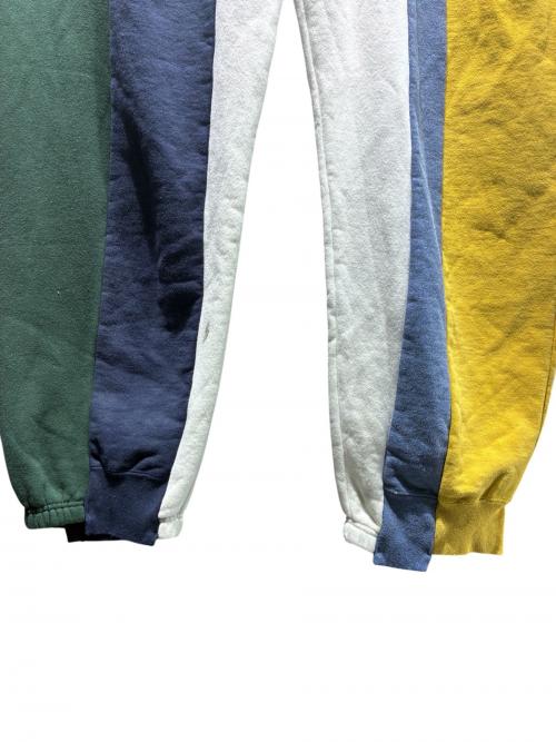 Maison MIHARA YASUHIRO（メゾン ミハラ ヤスヒロ）Maison MIHARA YASUHIRO (メゾン ミハラ ヤスヒロ) ドッキングスウェットパンツ イエロー サイズ:46の古着・服飾アイテム