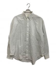 THE SHINZONE（ザ シンゾーン）の古着「STRIPED DADDY SHIRT」｜ホワイト