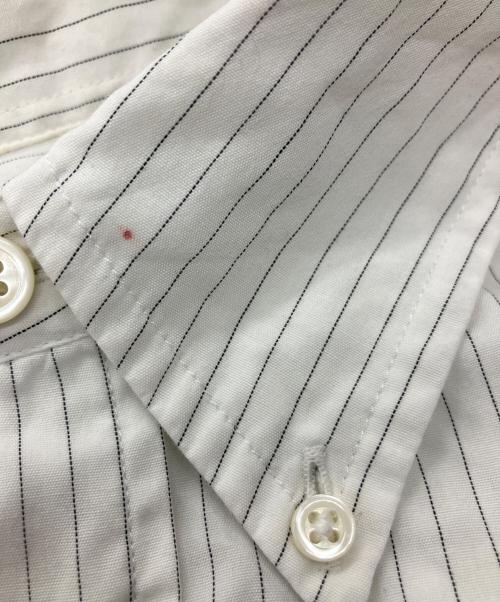 THE SHINZONE（ザ シンゾーン）THE SHINZONE (ザ シンゾーン) STRIPED DADDY SHIRT ホワイト サイズ:RSの古着・服飾アイテム