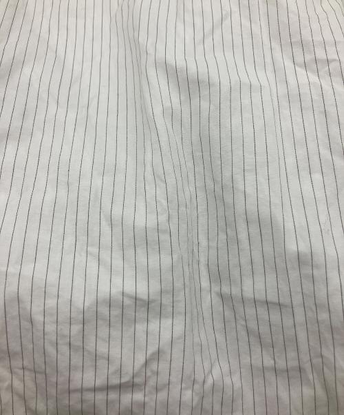 THE SHINZONE（ザ シンゾーン）THE SHINZONE (ザ シンゾーン) STRIPED DADDY SHIRT ホワイト サイズ:RSの古着・服飾アイテム