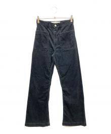 THE SHINZONE（ザ シンゾーン）の古着「ORDUROY MARINE PANTS」｜ブラック