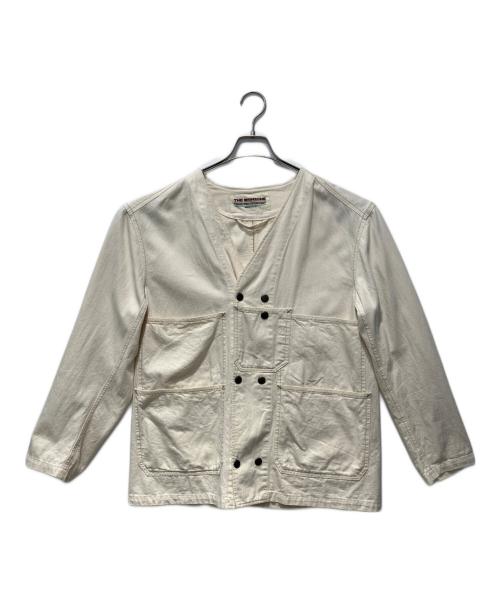 THE SHINZONE（ザ シンゾーン）THE SHINZONE (ザ シンゾーン) NO COLLAR COVERALL アイボリー サイズ:34の古着・服飾アイテム