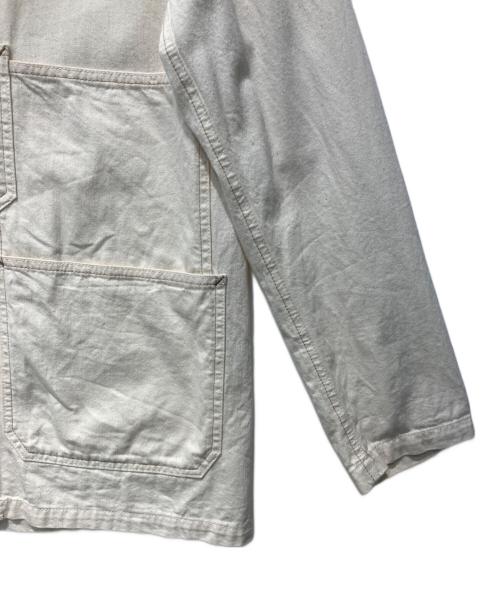 THE SHINZONE（ザ シンゾーン）THE SHINZONE (ザ シンゾーン) NO COLLAR COVERALL アイボリー サイズ:34の古着・服飾アイテム