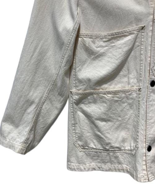 THE SHINZONE（ザ シンゾーン）THE SHINZONE (ザ シンゾーン) NO COLLAR COVERALL アイボリー サイズ:34の古着・服飾アイテム