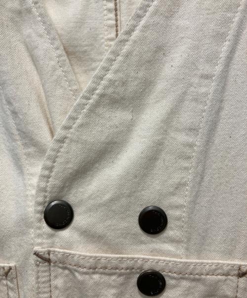 THE SHINZONE（ザ シンゾーン）THE SHINZONE (ザ シンゾーン) NO COLLAR COVERALL アイボリー サイズ:34の古着・服飾アイテム