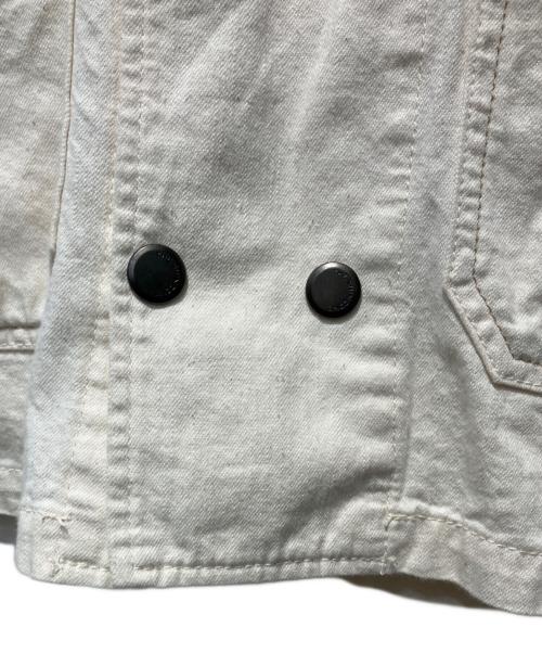 THE SHINZONE（ザ シンゾーン）THE SHINZONE (ザ シンゾーン) NO COLLAR COVERALL アイボリー サイズ:34の古着・服飾アイテム