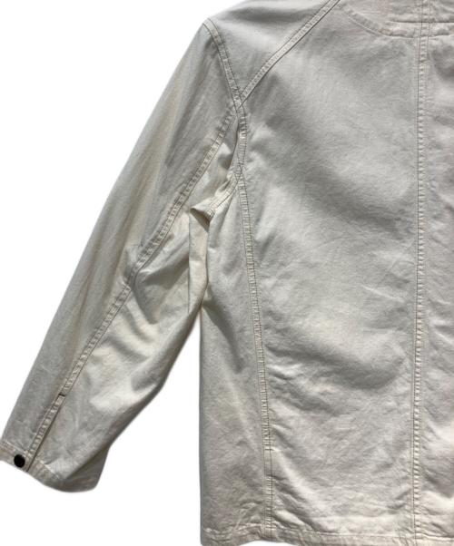 THE SHINZONE（ザ シンゾーン）THE SHINZONE (ザ シンゾーン) NO COLLAR COVERALL アイボリー サイズ:34の古着・服飾アイテム