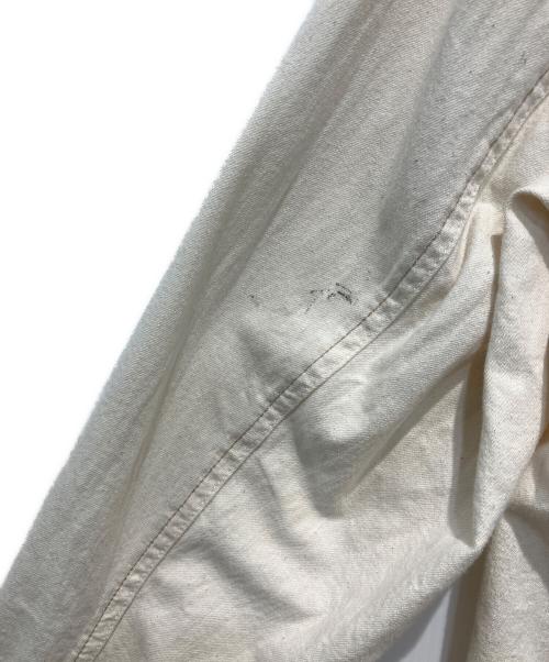THE SHINZONE（ザ シンゾーン）THE SHINZONE (ザ シンゾーン) NO COLLAR COVERALL アイボリー サイズ:34の古着・服飾アイテム