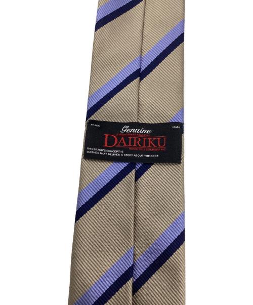 DAIRIKU（ダイリク）DAIRIKU (ダイリク) ネクタイ ベージュ サイズ:不明の古着・服飾アイテム