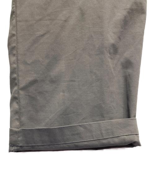 cornier（コルニエ）cornier (コルニエ) WOOL PAPER EASY PANTS グレー サイズ:Lの古着・服飾アイテム