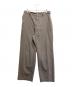 cornier（コルニエ）の古着「WOOL PAPER EASY PANTS」｜グレー