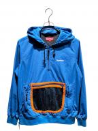 SUPREMEシュプリーム）の古着「Mesh pocket Pullover」｜ブルー