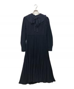 中古・古着通販】Rene (ルネ) リネンライクドレス グリーン サイズ:36