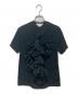 COMME des GARCONS（コムデギャルソン）の古着「3DフリルTシャツ」｜ブラック