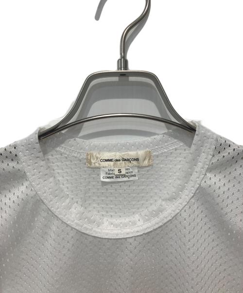 COMME des GARCONS（コムデギャルソン）COMME des GARCONS (コムデギャルソン) メッシュTシャツ ホワイト サイズ:Sの古着・服飾アイテム