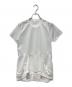 COMME des GARCONS（コムデギャルソン）の古着「メッシュTシャツ」｜ホワイト