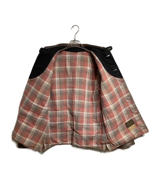 OLD JOE & Co.（オールドジョー）OLD JOE & Co. (オールドジョー) ホースハイドカーコート/Horsehide Car Coat ブラウン サイズ:38の古着・服飾アイテム