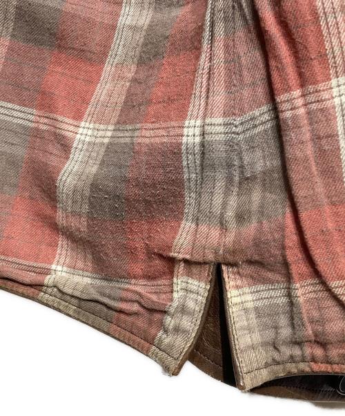 OLD JOE & Co.（オールドジョー）OLD JOE & Co. (オールドジョー) ホースハイドカーコート/Horsehide Car Coat ブラウン サイズ:38の古着・服飾アイテム