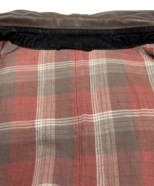 OLD JOE & Co.（オールドジョー）OLD JOE & Co. (オールドジョー) ホースハイドカーコート/Horsehide Car Coat ブラウン サイズ:38の古着・服飾アイテム