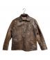 OLD JOE & Co.（オールドジョー）の古着「ホースハイドカーコート/Horsehide Car Coat」｜ブラウン