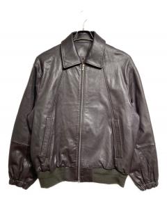 中古・古着通販】ssstein (シュタイン) Leather Zip Short Jacket