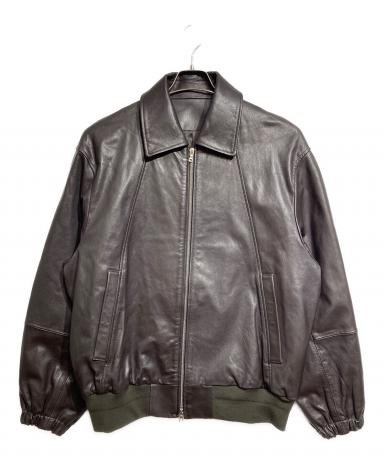 中古・古着通販】ssstein (シュタイン) LEATHER ZIP SHORT JACKET 中古・古着通販】ssstein (シュタイン) LEATHER ZIP SHORT JACKET