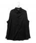 AURALEE（オーラリー）の古着「SUPER LIGHT WOOL SHIRT」｜ブラック