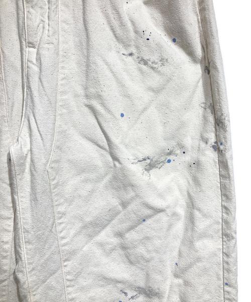 ANCELLM（アンセルム）ANCELLM (アンセルム) C/R DUCK DOUBLEKNEE PANTS/ダブルニーパンツ ホワイト サイズ:2の古着・服飾アイテム