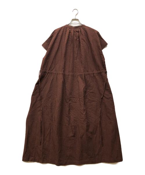 house of lotus（ハウスオブロータス）HOUSE OF LOTUS (ハウスオブロータス) コットンワンピース ブラウン サイズ:Mの古着・服飾アイテム