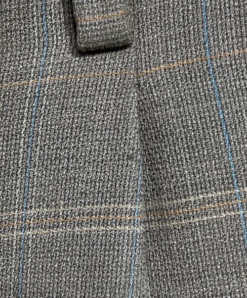MAATEE&SONS（マーティーアンドサンズ）MAATEE&SONS (マーティーアンドサンズ) SET UP TROUSERS STRAIGHT LEGG/ストレートパンツ グレー×ブルー サイズ:3の古着・服飾アイテム