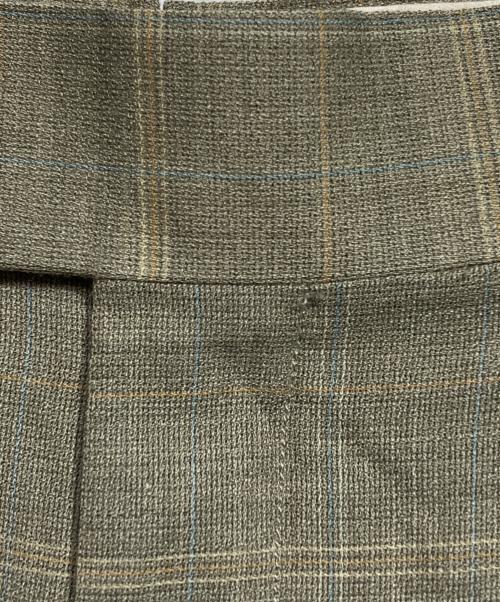 MAATEE&SONS（マーティーアンドサンズ）MAATEE&SONS (マーティーアンドサンズ) SET UP TROUSERS STRAIGHT LEGG/ストレートパンツ グレー×ブルー サイズ:3の古着・服飾アイテム