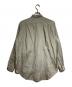 MAATEE&SONS (マーティーアンドサンズ) CHARLES SILK COTTON STRIPE/シルクコットンシャツ グレー サイズ:3：15000円
