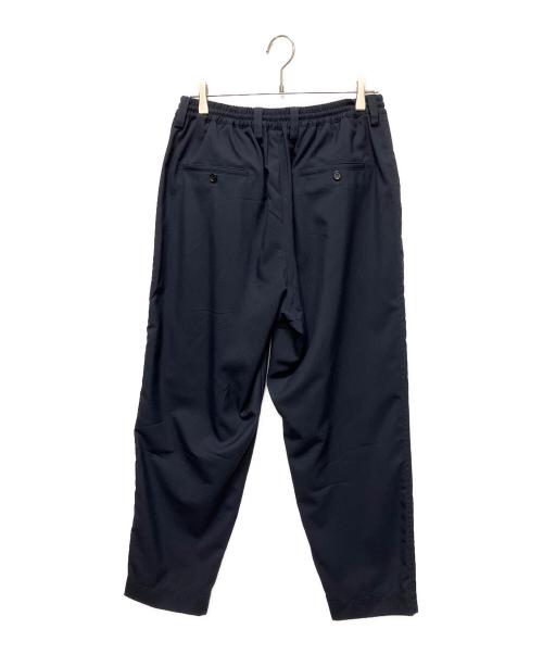 MARNI（マルニ）MARNI (マルニ) ウールトロピカルシャーリング1Pテーパードパンツ ネイビー サイズ:48の古着・服飾アイテム