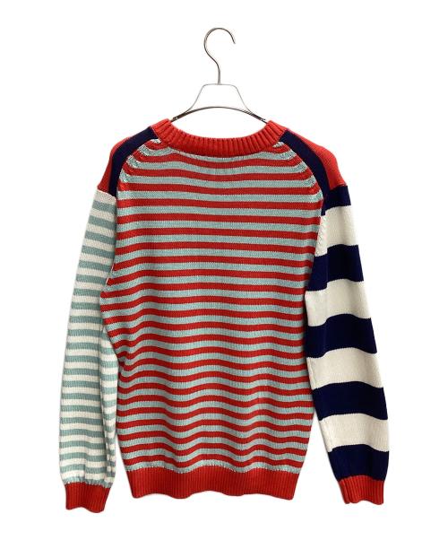marimekko（マリメッコ）marimekko (マリメッコ) Kioski ボーダーニット マルチカラー サイズ:Sの古着・服飾アイテム
